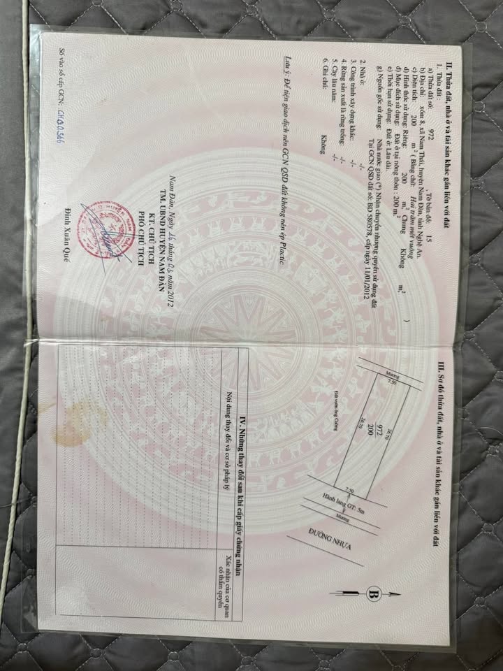 Đất nền Nam Thái 200m² giá chỉ 727 triệu - Cơ hội đầu tư hấp dẫn!