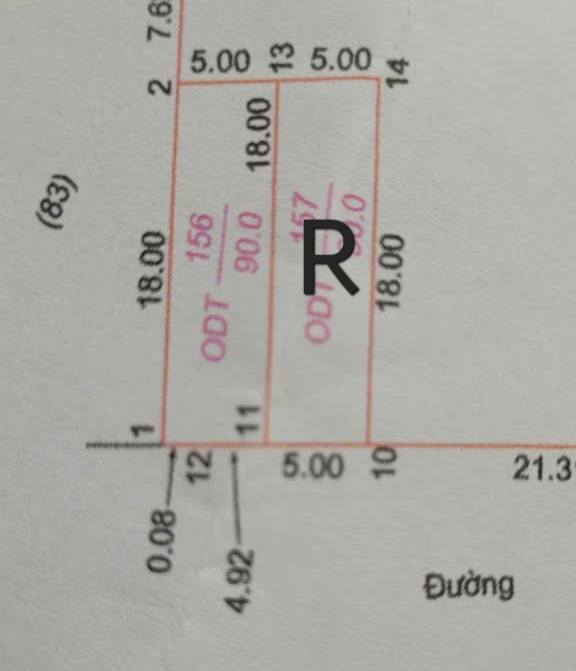 Bán đất Xóm 1 Hồng Liên, Vinh 90m² giá 1 tỷ - Đầu tư sinh lời lý tưởng!