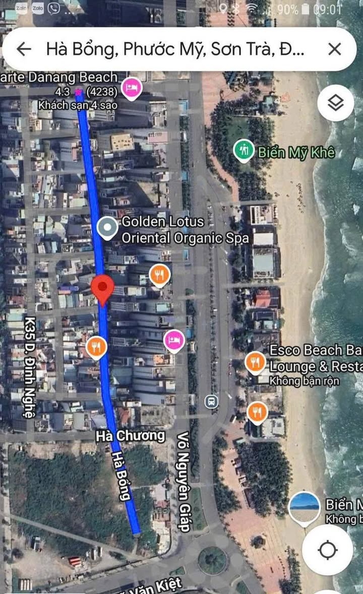 Đất lô góc Đà Nẵng 245m² giá 39.49 tỷ - Nằm gần bãi tắm Mỹ Khê!