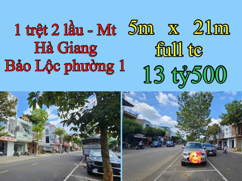 Nhà phố Bảo Lộc 105m² giá 13.5 tỷ - Kinh doanh sầm uất ngay trung tâm!