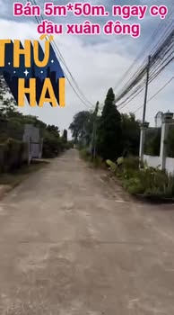 Đất nền Xuân Đông, Cẩm Mỹ 2500m² giá 600 triệu - Chính chủ, cơ hội đầu tư tuyệt vời!