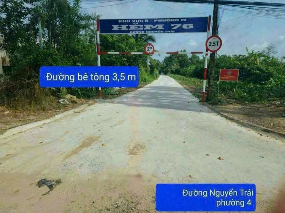 Đất nền Hẻm 76 Nguyễn Trãi, TP Vị Thanh 306m² - Đầu tư sinh lời lý tưởng!