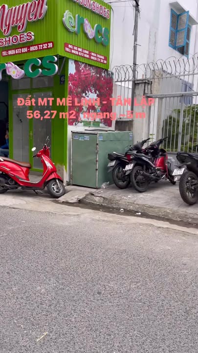 Bán đất mặt tiền Mê Linh Nha Trang 56m² giá 12 tỷ - Kinh doanh sầm uất!