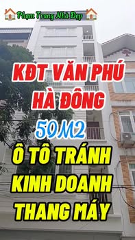 Bán gấp mặt bằng kinh doanh KĐT Văn Phú Hà Đông 50m² - Ô tô tránh, thang máy hiện đại!