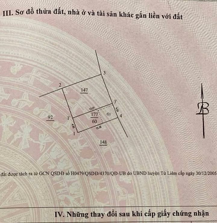 Đất nền Cầu Diễn 60m² giá thỏa thuận - Ngõ thông ô tô tránh, vị trí đắc địa!
