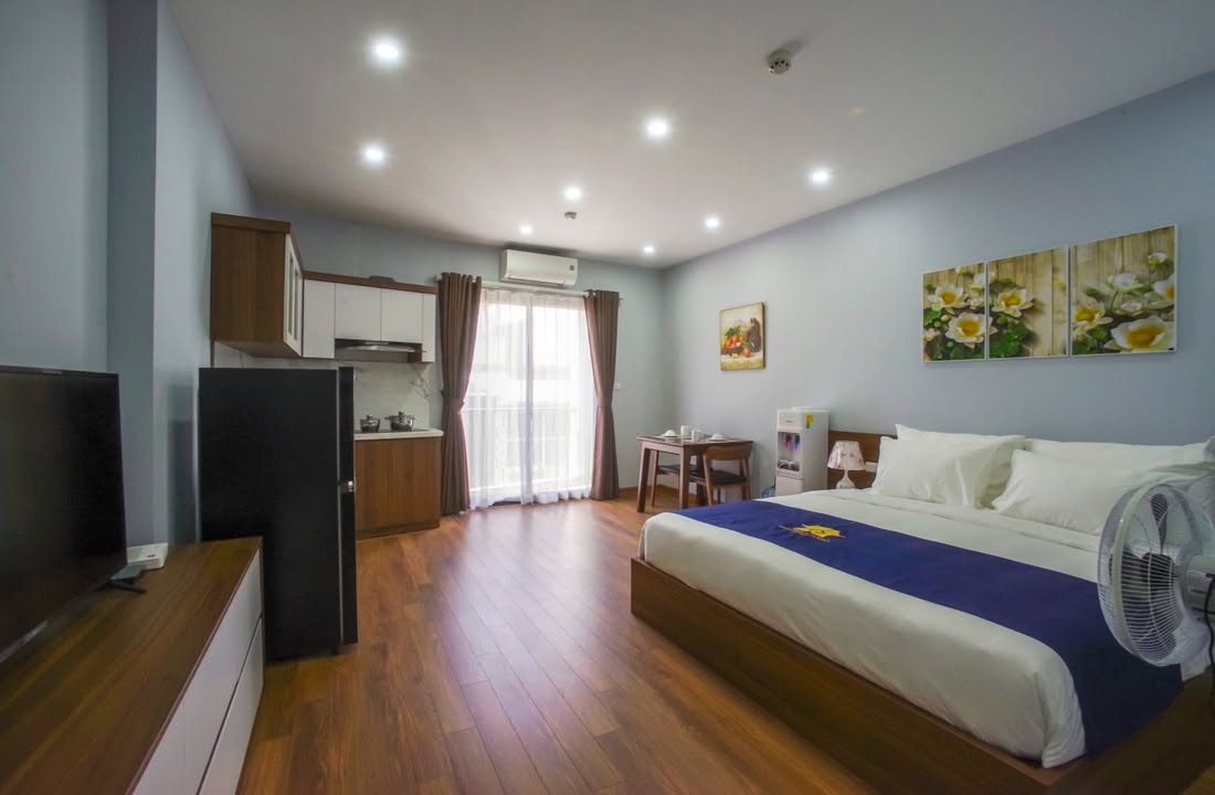 Cho thuê phòng Studio Hoàng Hoa Thám Ba Đình - Full đồ nội thất, ở ngay!