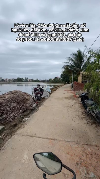 Đất nền An Mỹ, Tam Kỳ 272m² - View lúa, đầu tư sinh lời!