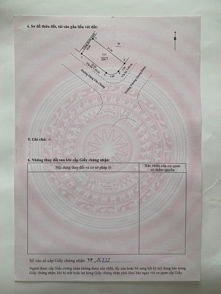 Đất nền mặt tiền Trương Quang Được, Ngũ Hành Sơn 210m² giá 7 tỷ - Tiềm năng đầu tư lớn!