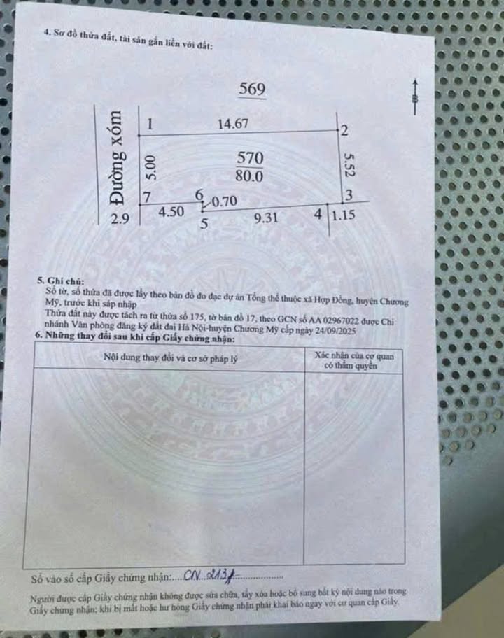 Đất nền Hợp Đồng Chương Mỹ 80m² giá 2.7 tỷ - Cơ hội đầu tư lý tưởng!