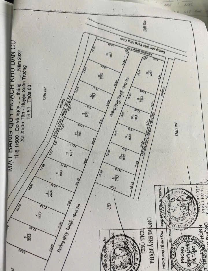 Đất thổ cư xóm 7 Xuân Tân 163m² giá 700 triệu - Cơ hội đầu tư hấp dẫn!