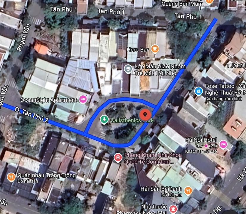 Đất mặt tiền đường Tân Phú, Sơn Trà 222m² - Gần biển Mân Thái, cơ hội đầu tư lý tưởng!