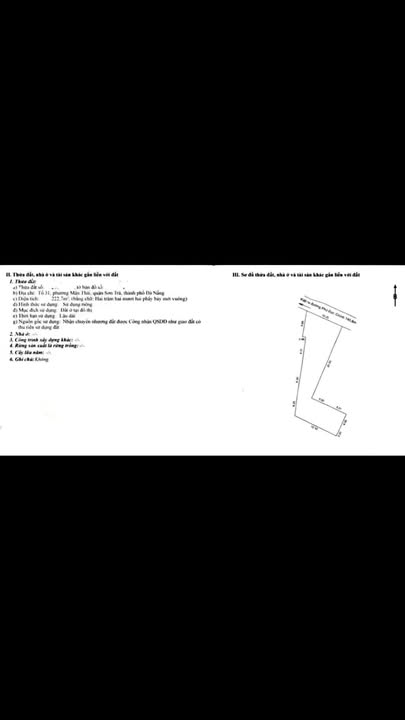 Đất biển Sơn Trà, Đà Nẵng 222m² giá 8 tỷ - Hình dạng nở hậu tài lộc