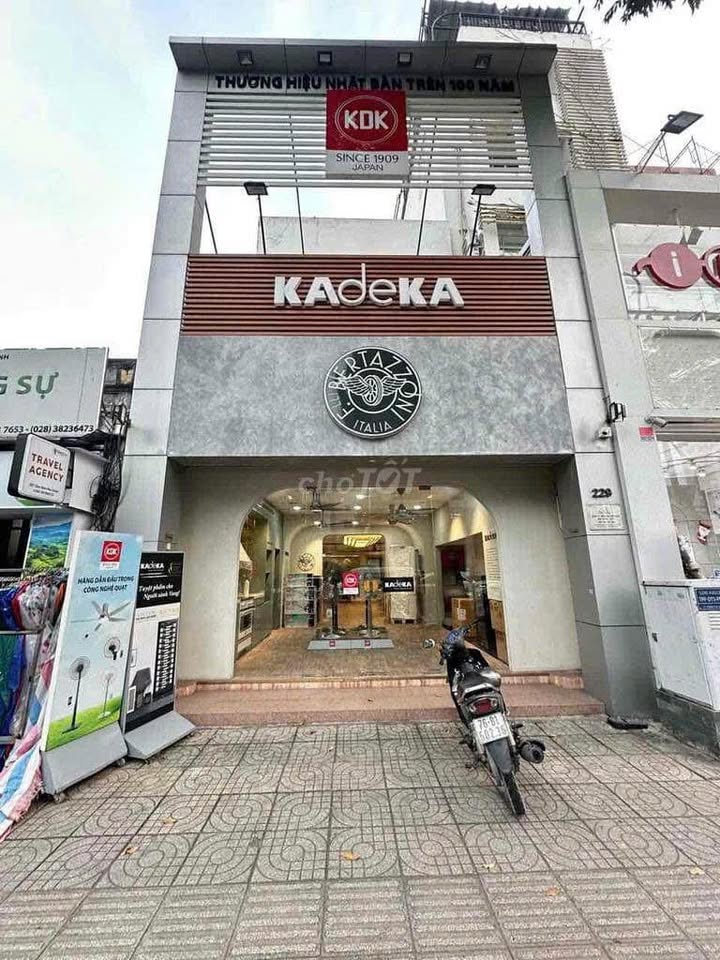 Cho thuê mặt tiền Điện Biên Phủ, quận 3, diện tích 120m² - Vị trí đắc địa cho kinh doanh!