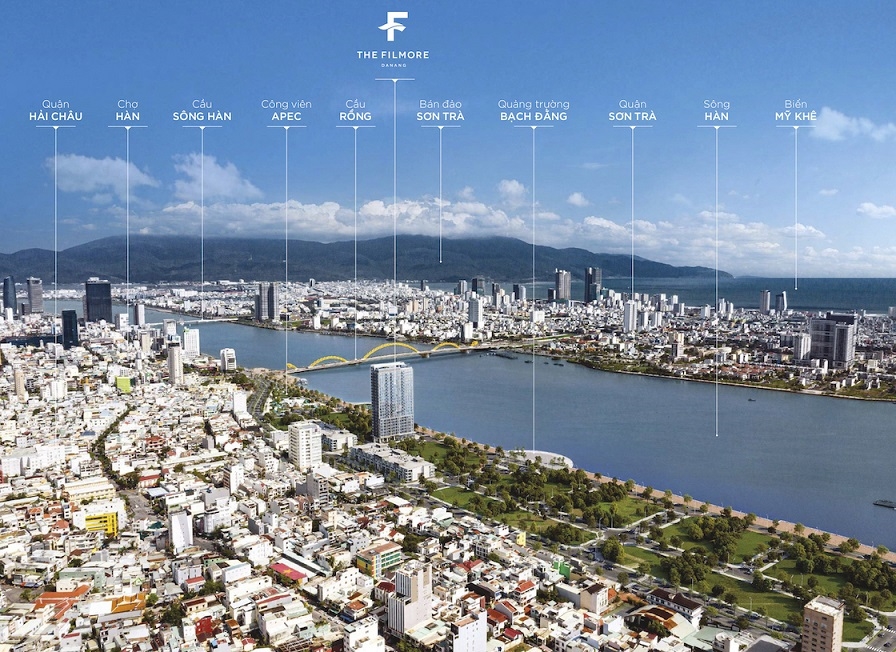 Căn hộ The Filmore Đà Nẵng 66m² giá 5.2 tỷ - Hướng sông Hàn tuyệt đẹp!