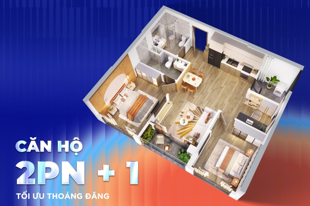 Căn hộ 2PN tại Vinhomes Star City 73m² giá 3.4 tỷ - Tầng 12 view hồ tuyệt đẹp!