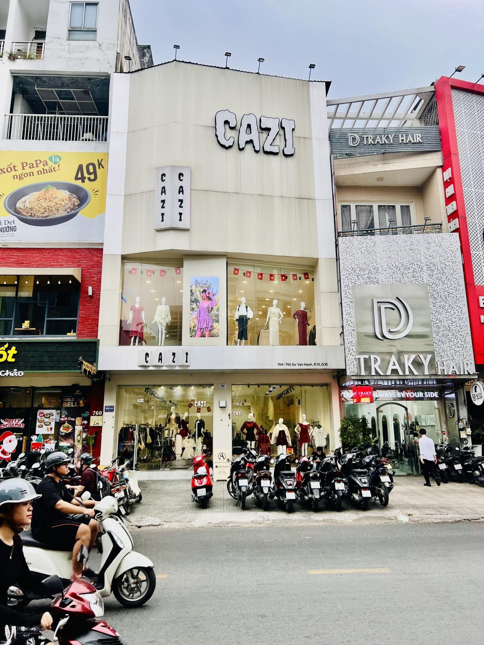 Nhà Mặt Tiền Thương Hiệu 754-756 Sư Vạn Hạnh, Quận 10 - 8x18m, 155 triệu/ tháng - Nhanh tay thuê ngay!