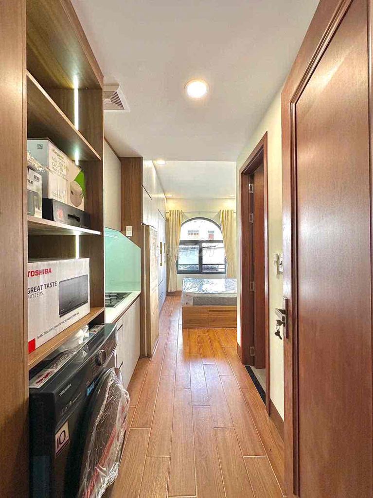 Căn hộ 3T Luxury Apartment Trần Đình Xu 40m² giá 8 triệu - Full nội thất tiện nghi