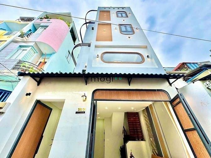 Nhà hẻm xe hơi thông 2 mặt tiền Bình Thạnh 38m² giá 7.4 tỷ - Căn góc đắc địa!