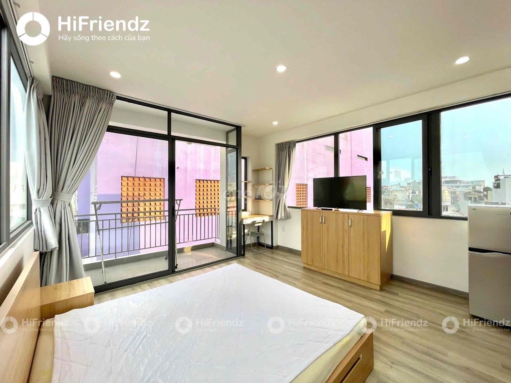 Căn hộ dịch vụ mới xây Quận 6 35m² giá 7 triệu - Tiện nghi cao cấp, bancol thoáng mát!