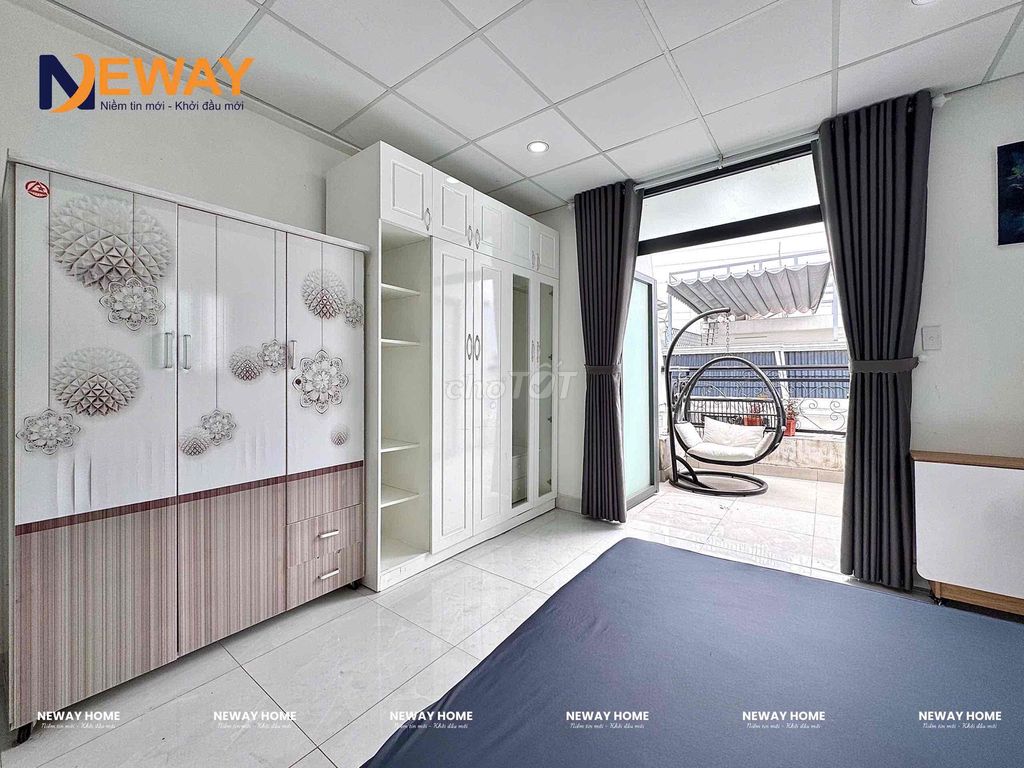 Căn hộ cho thuê tại Tân Phú 50m² giá 5.7 triệu - An ninh tốt, gần chợ