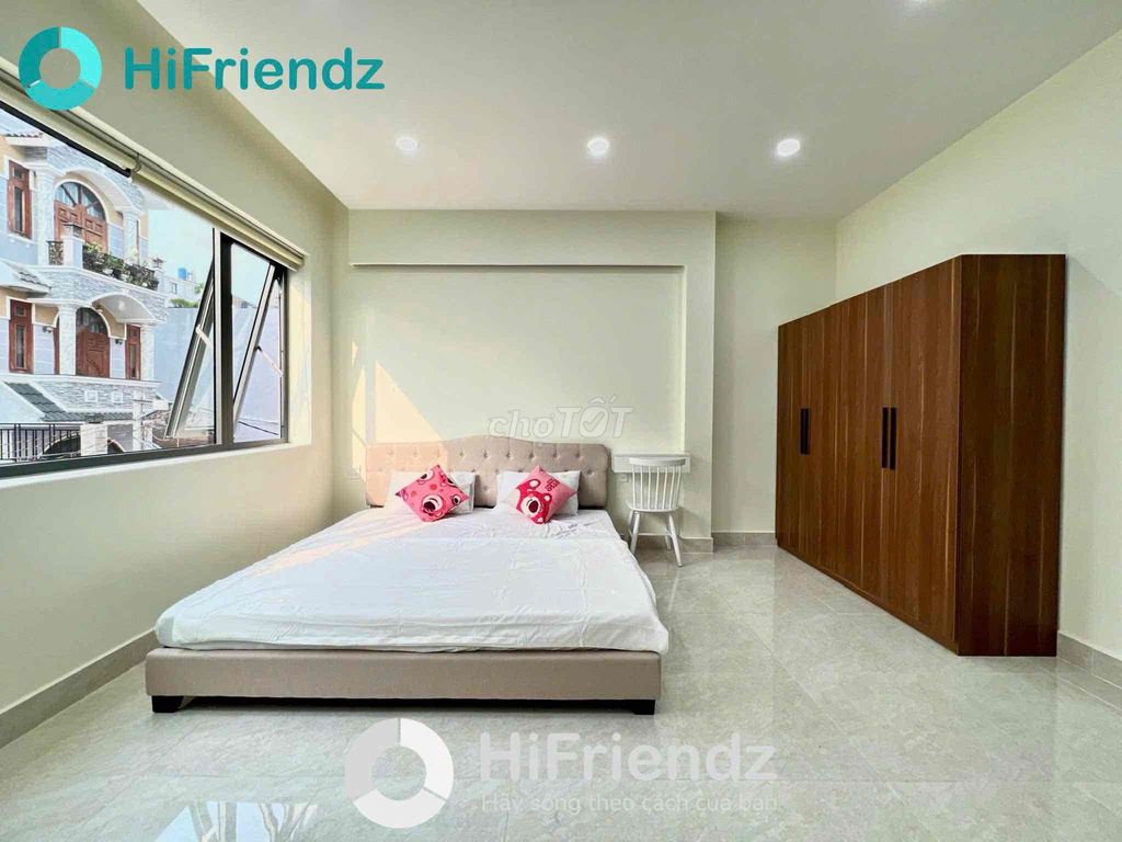 Căn hộ cho thuê Hoàng Văn Thụ 35m² giá 5.5 triệu - Full nội thất tiện nghi