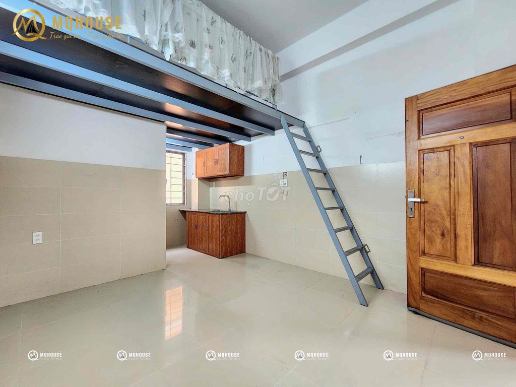 Căn hộ Studio/Duplex cửa sổ tại Đường Âu Cơ, Tân Bình 28m² giá 3.6 triệu - Nội thất cao cấp, an ninh 24/7!