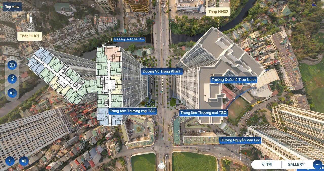 Căn hộ Kepler Land Hà Đông 77,4m² giá 7,95 tỷ - Chính chủ bán gấp!