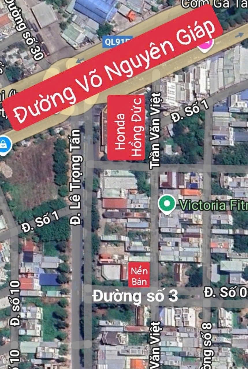 Đất nền góc 122m² tại KDC Công An, Cái Răng, Cần Thơ - Pháp lý rõ ràng, giá thương lượng