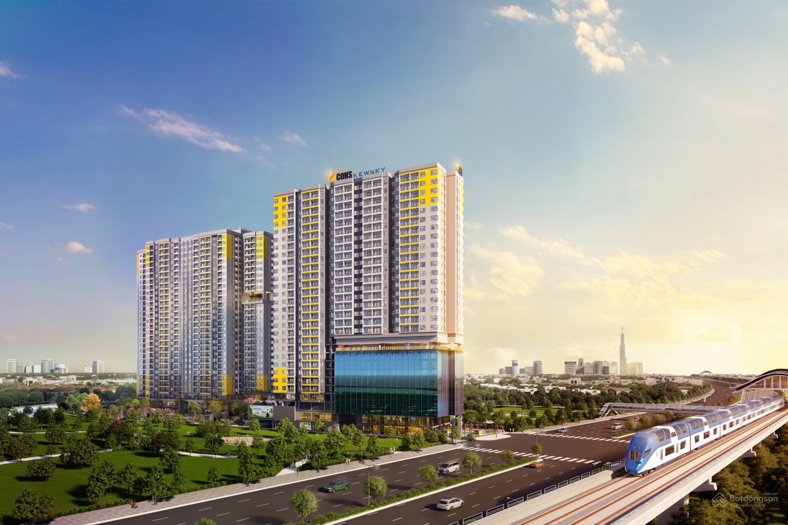 Căn hộ Bcons NewSky Lái Thiêu 75m² giá 3.686 tỷ - View sông tuyệt đẹp!