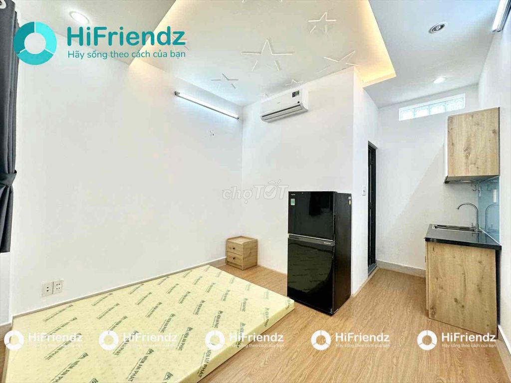 Phòng Studio Tân Bình 18m² giá 3.8 triệu - Nội thất đầy đủ, tự do giờ giấc!