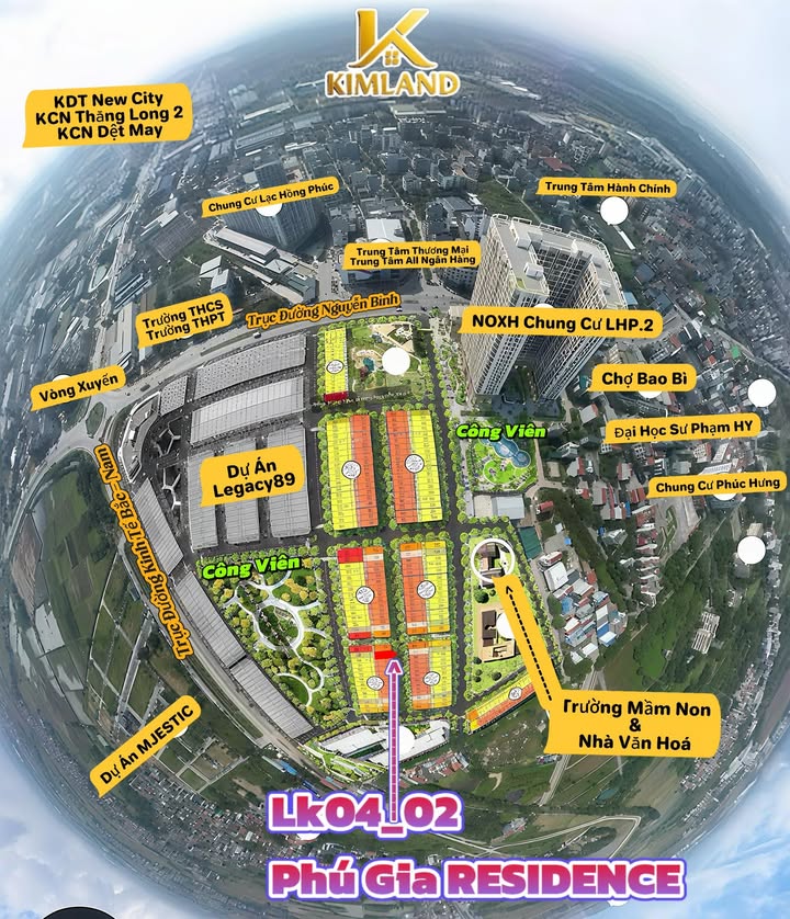 Bán liền kề Phú Gia Residence Hưng Yên 93m² giá chỉ 6 tỷ - Đầu tư sinh lời hấp dẫn!