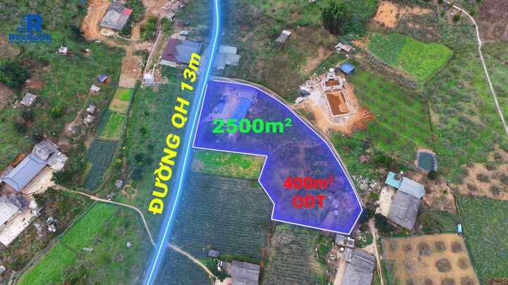 Đất mặt đường Lê Thanh Nghị Mộc Châu 2500m² giá 5 tỷ - Đầu tư sinh lời ngay!