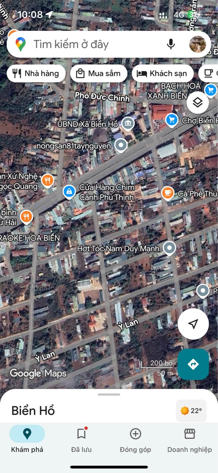 Đất thổ cư Biển Hồ 100m² giá 400 triệu - Cơ hội đầu tư hiếm có!