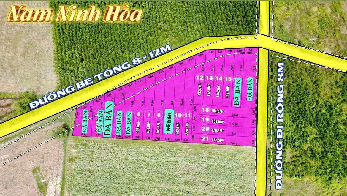 Đất nền Ninh Tân - 175m² chỉ 240 triệu - Cơ hội đầu tư sinh lời tuyệt vời!