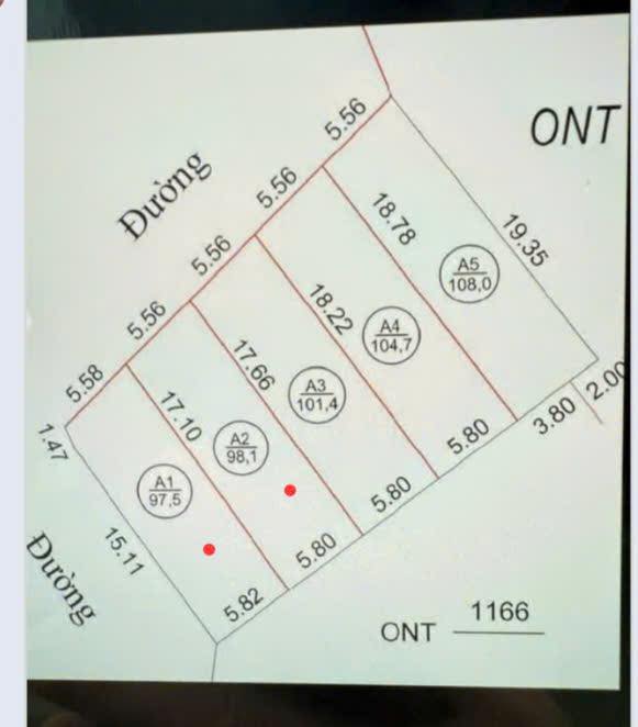 Đất nền Nghi Phong 97m² giá 1.9 tỷ - Đầu tư lý tưởng với hai mặt tiền!