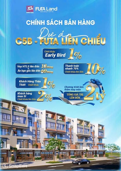 Shophouse C5B Phương Trang Đà Nẵng 28.713m² giá 8.65 tỷ - Đầu tư sinh lời vượt trội!