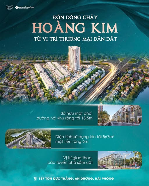 Shophouse The Inter5 Hải Phòng 567m² - Đón dòng chảy thương mại vàng!