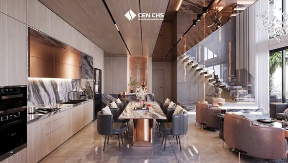 Penthouse Duplex Khai Sơn City 167m² giá 13.8 tỷ - Không gian sống đẳng cấp trên cao!