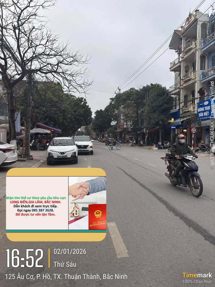 Đất thổ cư tại trung tâm thị trấn Hồ, 100m² giá thỏa thuận - Đầu tư sinh lời ngay!