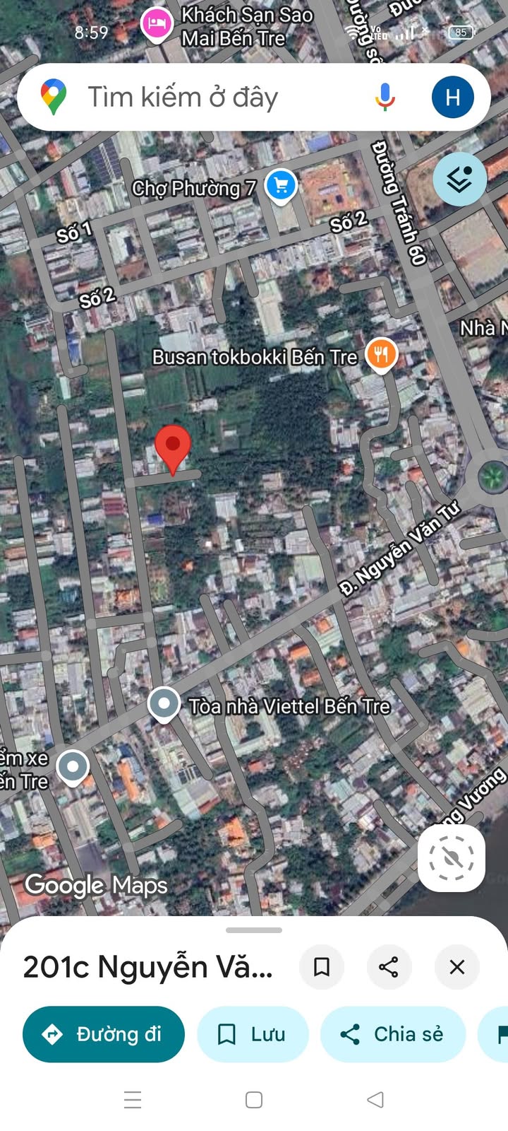 Đất nền phường 7 Bến Tre 100m² giá 450 triệu - Sổ đỏ chính chủ