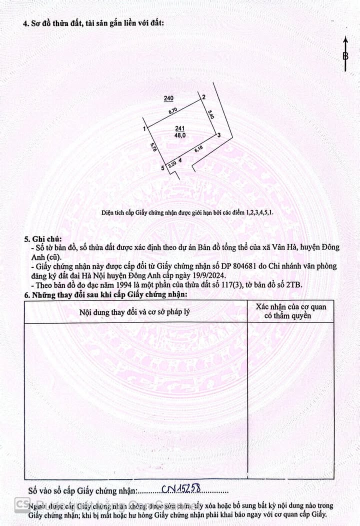 Đất nền Vân Hà, Đông Anh 48m² giá 2.6 tỷ - Lô góc 2 mặt tiền thông thoáng!