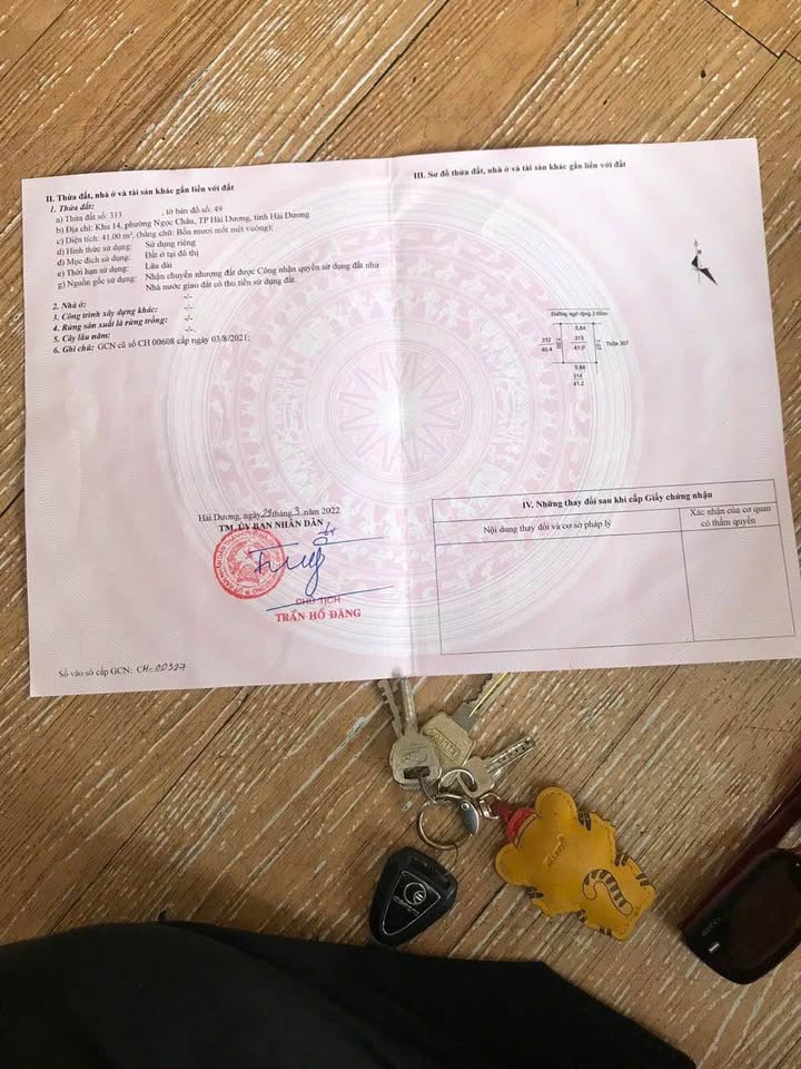 Đất nền phường Ngọc Châu, Hải Dương 41m² giá 1.8 tỷ - Đường thông thoáng, tiện ích đầy đủ!