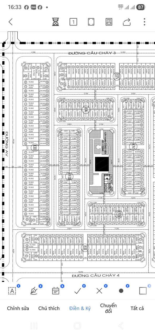 Đất nền tái định cư Tây Bắc A3 Vũng Tàu 60m² giá 1 tỷ - Đối diện công viên