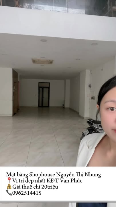 Cho thuê shophouse Nguyễn Thị Nhung, Vạn Phúc City 140m² - Vị trí đắc địa, giá chỉ 20 triệu!