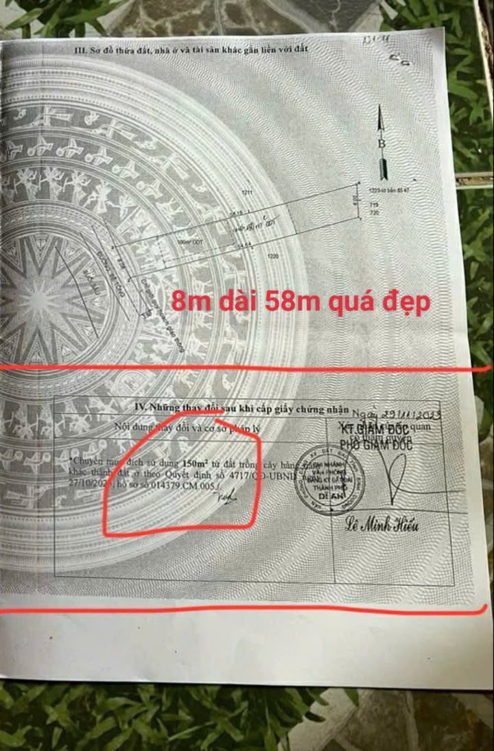 Đất mặt tiền Bùi Thị Xuân, Dĩ An 440m² giá 21.12 tỷ - Cơ hội đầu tư sinh lời!