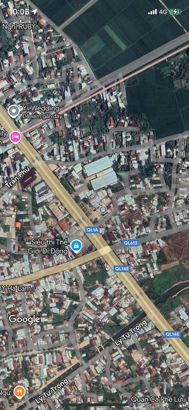 Đất nền lô góc 2 mặt tiền KP4 Hà Lam 130m² giá chỉ 820 triệu - Cơ hội đầu tư tuyệt vời!