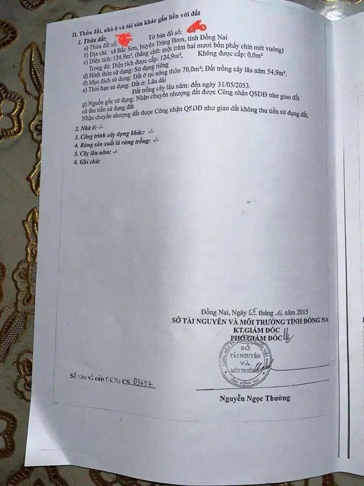 Nhà Phú Sơn Trảng Bom 125m² giá 1 tỷ - Sổ riêng thổ cư, vị trí thuận lợi!