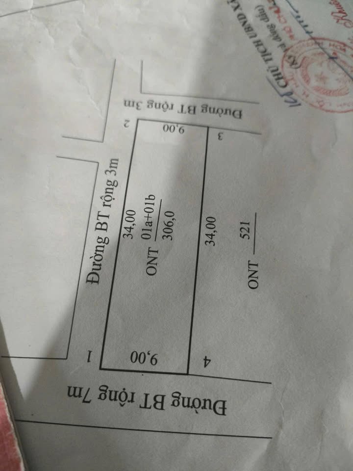 Lô đất 306m² tại Minh Lộc, Hậu Lộc - Mặt tiền đường ô tô, giá thỏa thuận!