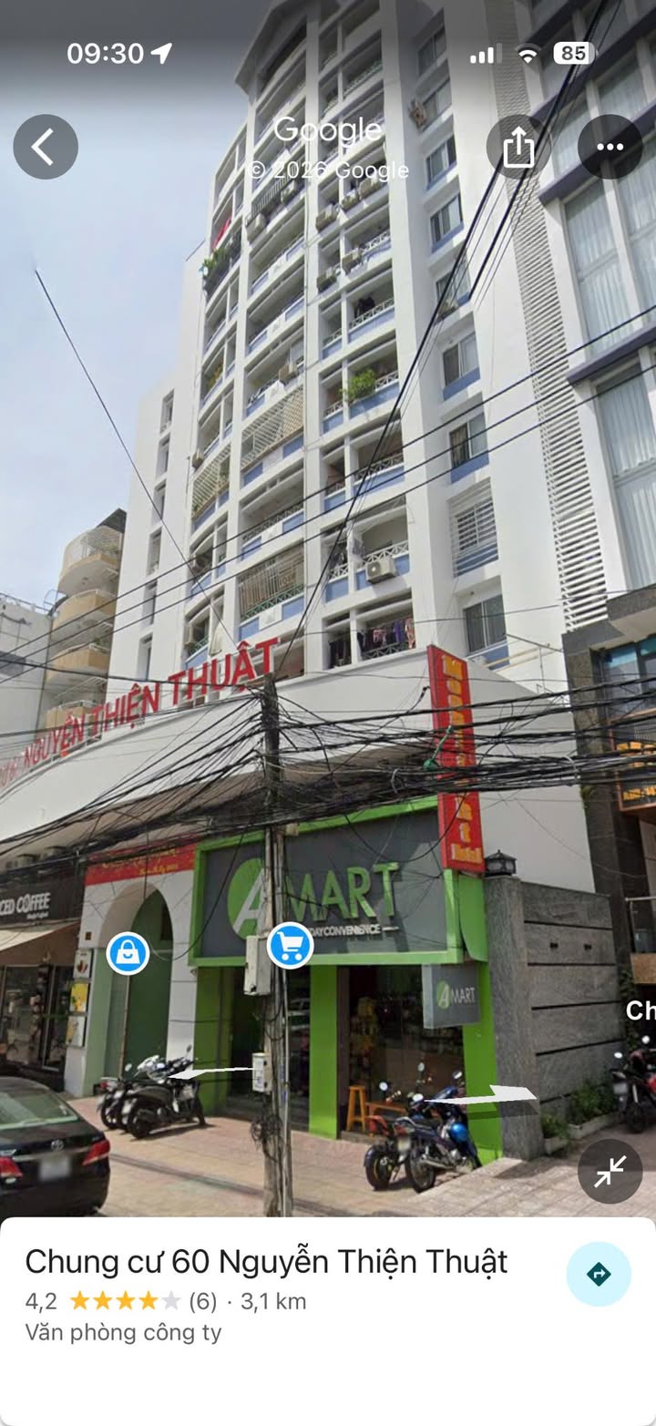 Căn hộ chung cư 60 Nguyễn Thiện Thuật, Nha Trang 74m² giá 4 tỷ - Sổ hồng chính chủ!