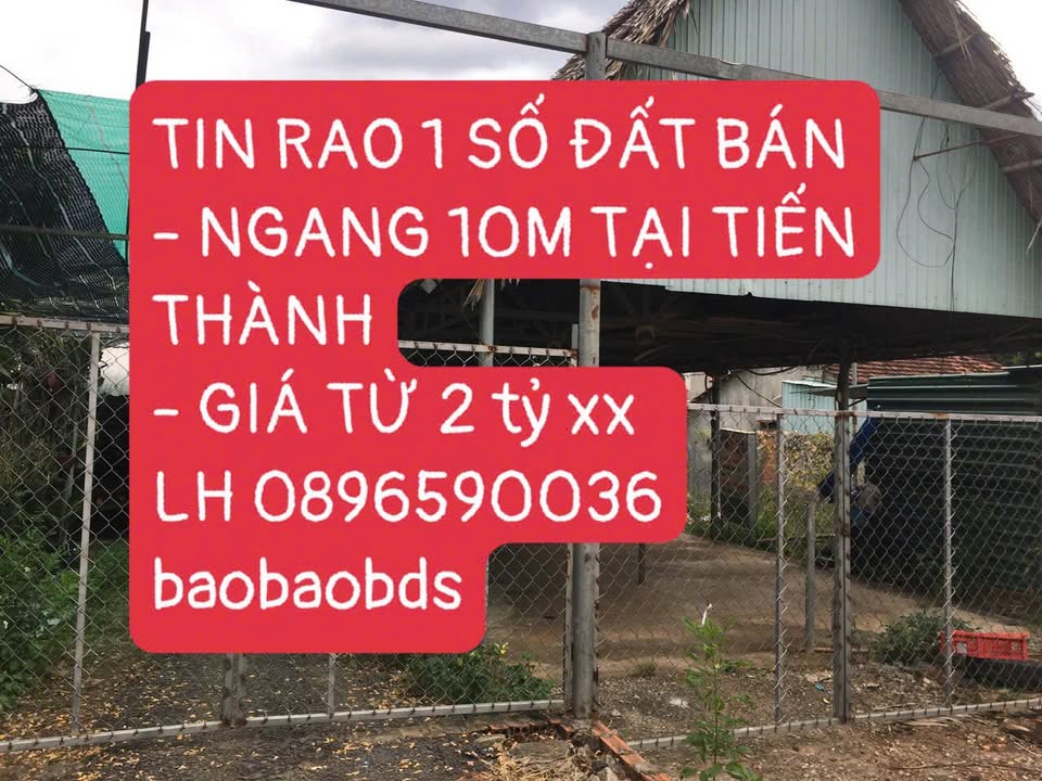 Đất nền Tiến Thành, Đồng Xoài 300m² giá 3 tỷ - Đầu tư sinh lời ngay!